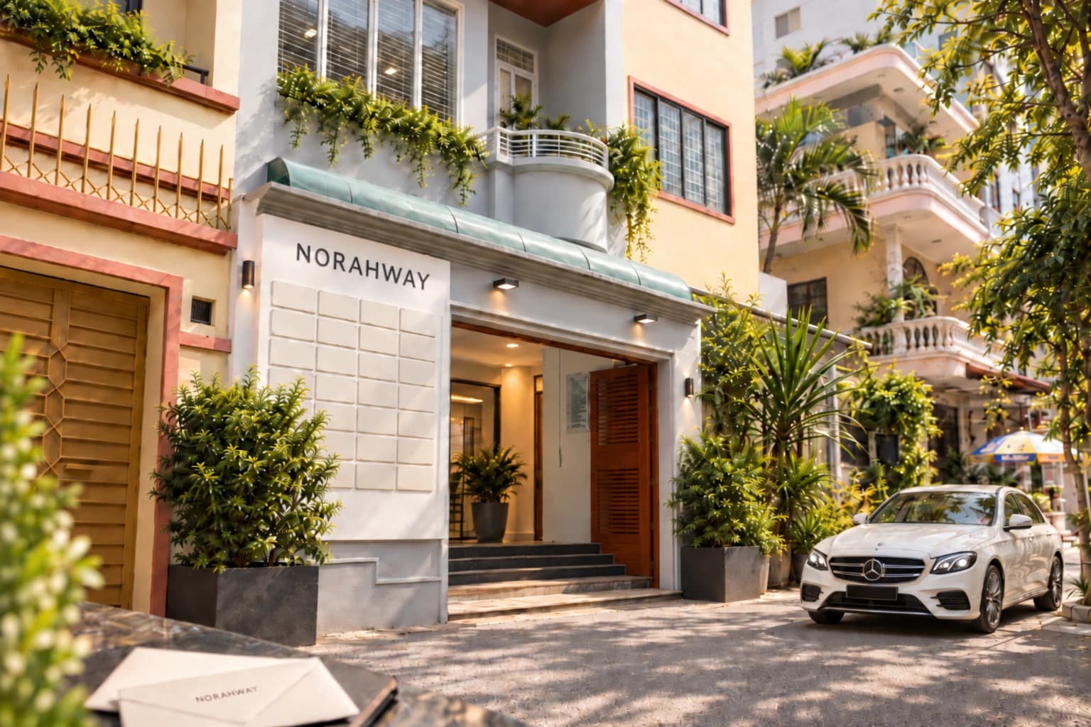 Minh họa mặt tiền NORAHWAY Nguyễn Thị Minh Khai